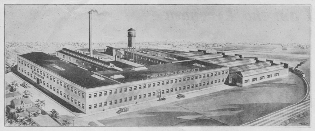 Arnold Schwinn Kildare plant sketch 1917