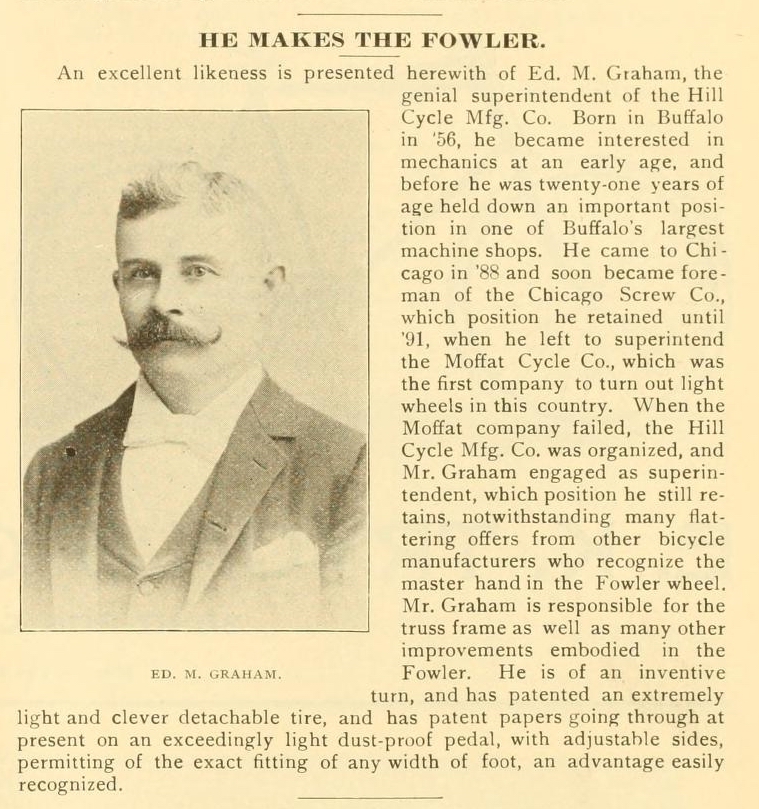 Edward Graham. The Bearing 1895 January 25.
