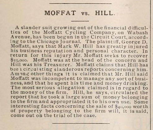 Moffat allegations against Mark Hill